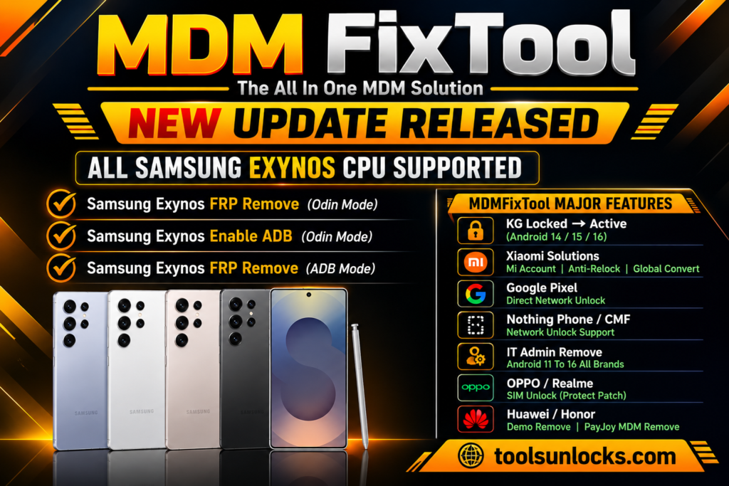 MDM Fix Tool v1.1.0.2